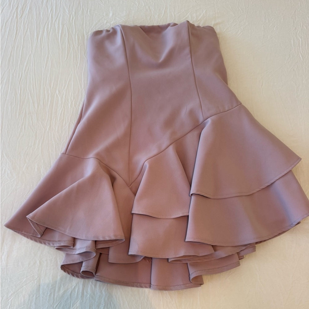 Hello Molly Strapless Cocktail Dress
